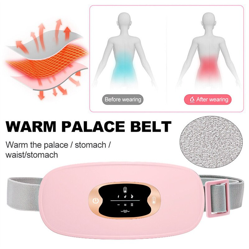 CycleEase Menstrual Heat & Vibration Belt