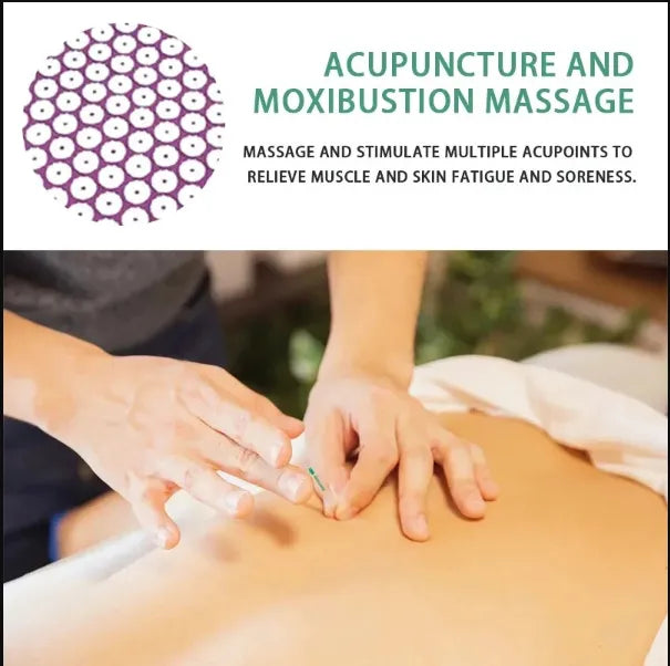 ZenSpike Acupressure Mat & Pillow Set