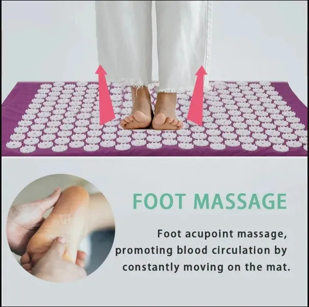 ZenSpike Acupressure Mat & Pillow Set