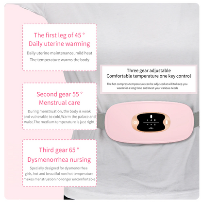 CycleEase Menstrual Heat & Vibration Belt