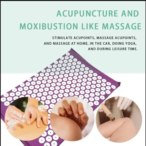 ZenSpike Acupressure Mat & Pillow Set