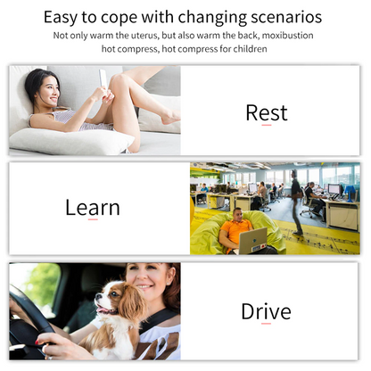 CycleEase Menstrual Heat & Vibration Belt