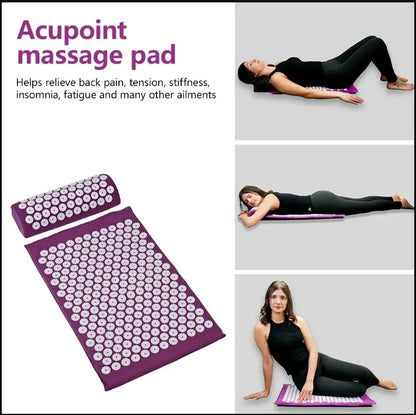 ZenSpike Acupressure Mat & Pillow Set